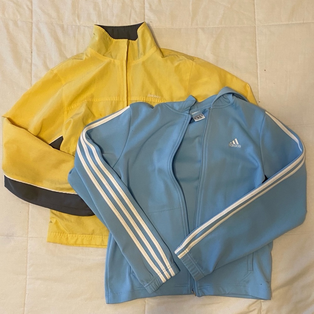 VINTAGE REEBOK & ADIDAS JACKETS | 2 for $25